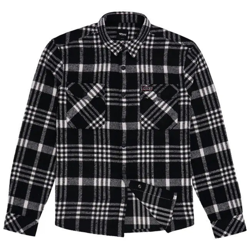 Roeg Blaze Flannel Shirt Black