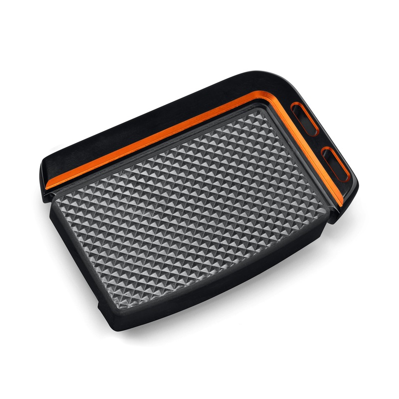 Harley Davidson 50600508 Adversary Large Brake Pedal Pad KIT,BRK PDL,LARGE,ADVERSARY,BL