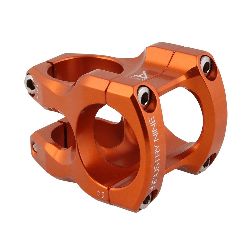 Industry Nine A318 Stem - 31.8mm Clamp - 30mm Length - Orange