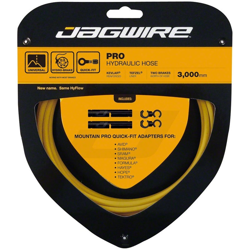 Jagwire Pro Hydraulic Disc Brake Hose Kit - 3000mm - Yellow