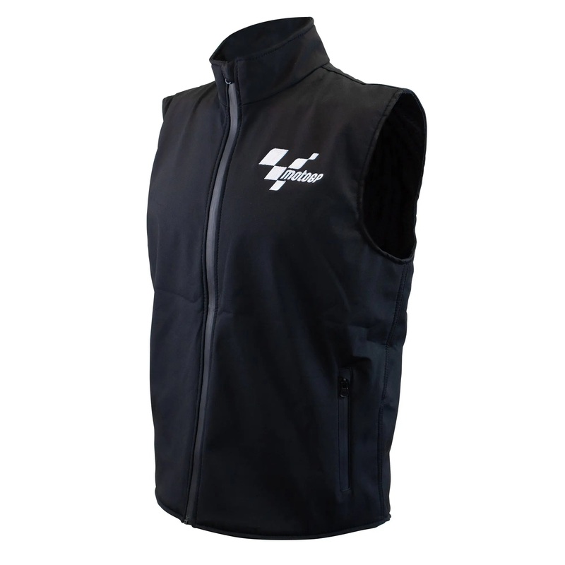MotoGP Softshell Adult Gilet Black