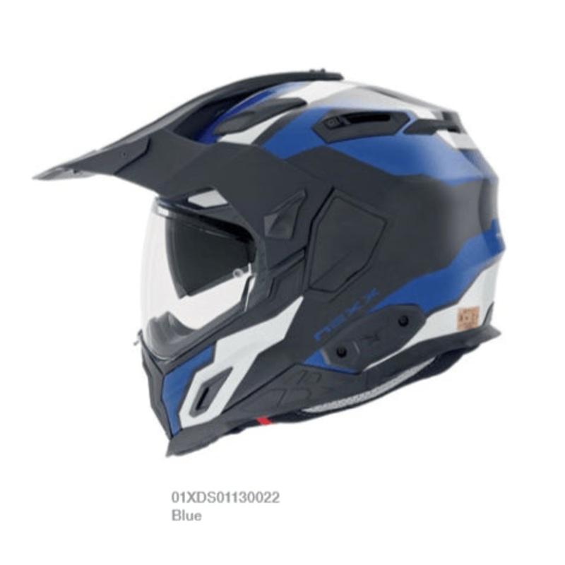 Nexx Motorcycle crash helmet  XD1 Baja Blue Motorcycle crash Helmet - NEW REPLACEMENT