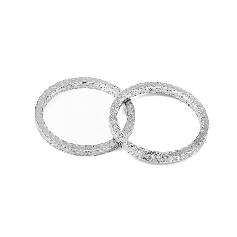 1984-2024 Harley Touring Sportster Dyna Softail Pair Flat Style Exhaust Gaskets