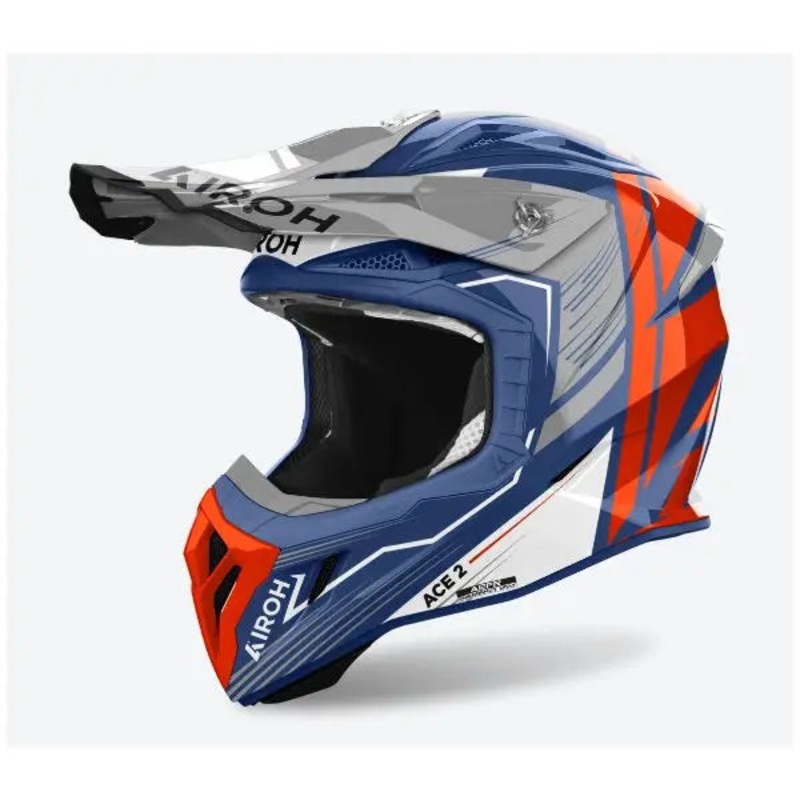 Airoh Aviator Ace 2 Engine Gloss Cerulean