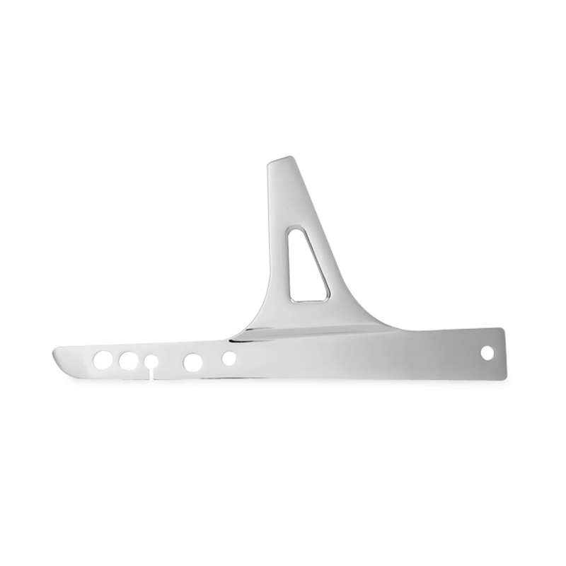 Harley Davidson 53020-06A H-D Detachables Rigid Sideplates - Chrome KIT-SIDEPLATES,RIGID,FXDF/WG