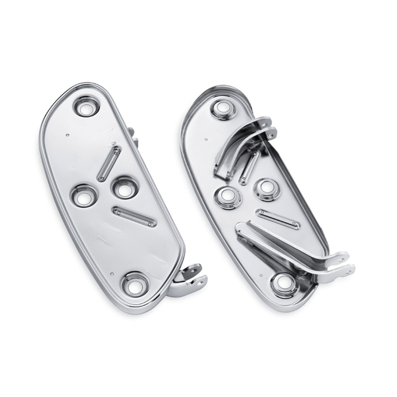 Harley Davidson 54145-10 Extended Reach Rider Footboard Pans - Swept Wing Shape KIT-FOOTBOARD,RDR,X-REACH,S'WI