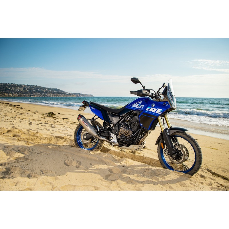 TENERE 700 21-25 RS-12 Stainless Full Exhaust, w/ Stainless Muffler