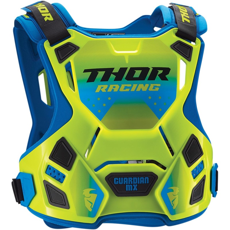 Thor MX Guardian Chest Protector Fluo Green / Blue