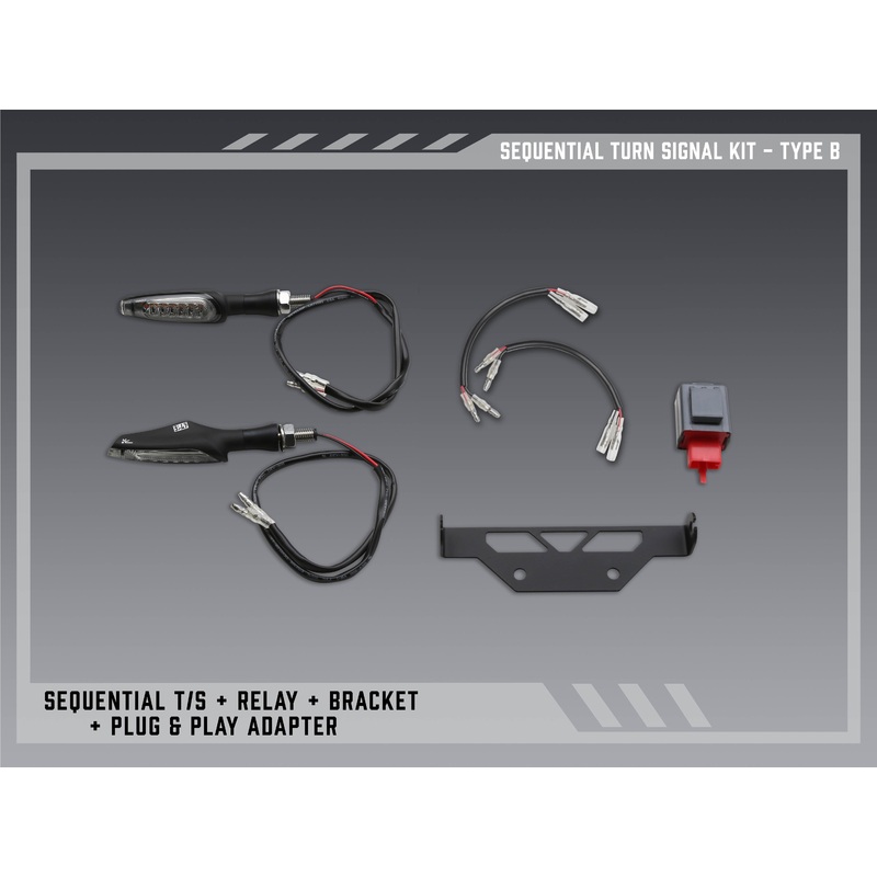 Type B Sequential Signal Kit for V2 Fender Eliminators