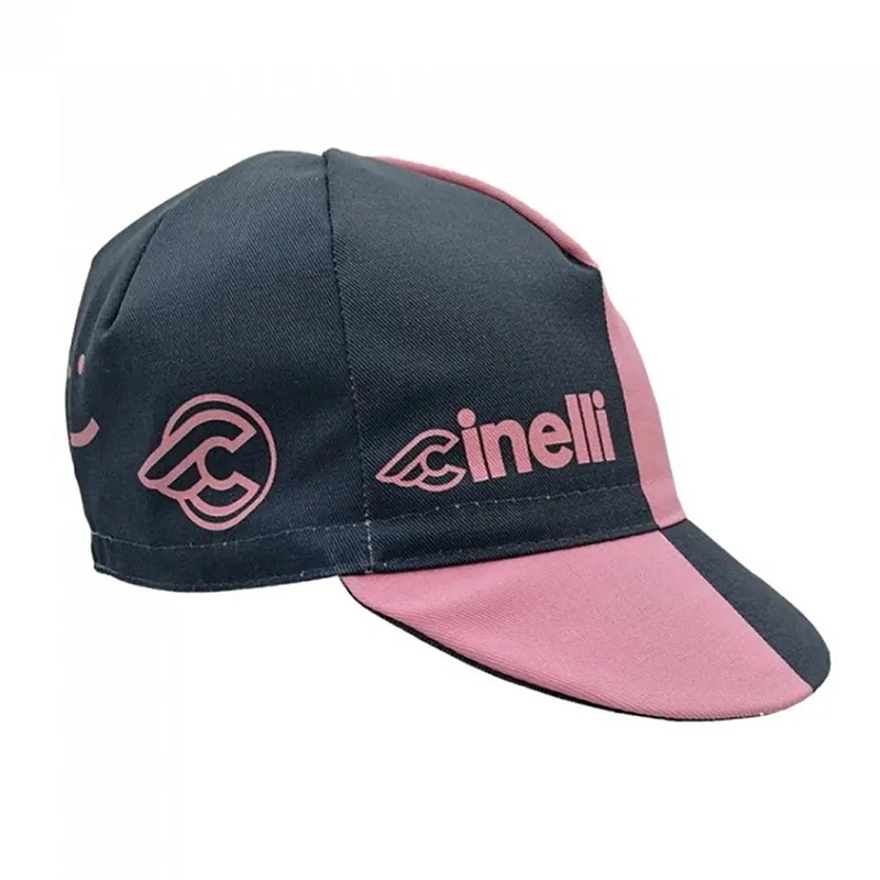 Cinelli Vigorosa II Cycle Cap Grey / Pink