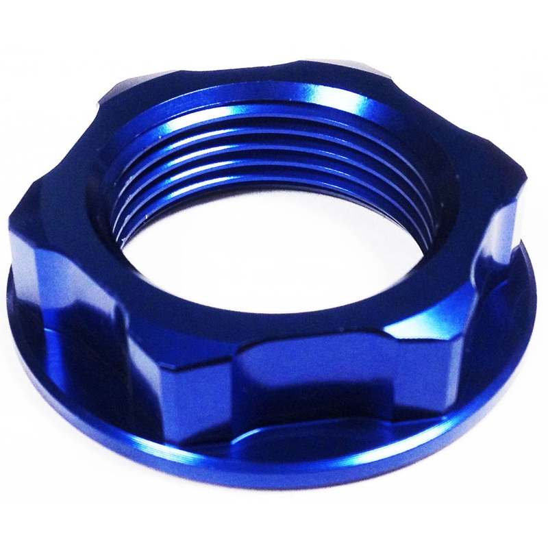 GP Pro Blue Steering Stem Nut - M24 x 32 x P1.0 x H12