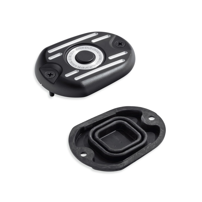 Harley Davidson 41700335 Edge Cut Master Cylinder Cover KIT-COVER ASY,MSTR CYL,DOT4,ED