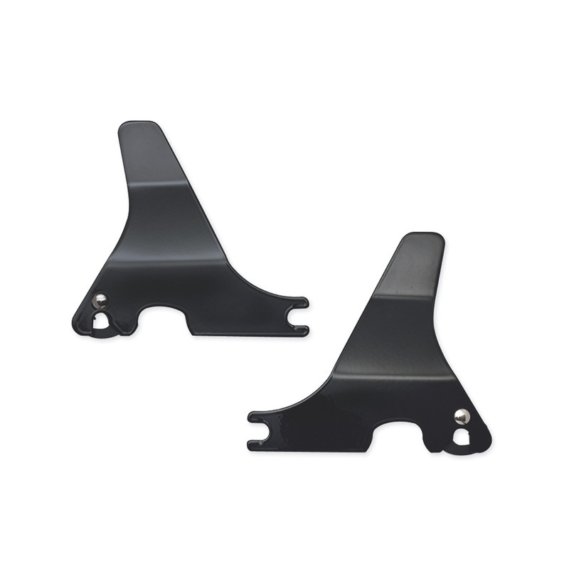 Harley Davidson 52710-07 H-D Detachables Sideplates KIT-SIDEPLATES,DETACH,GLOSS BL