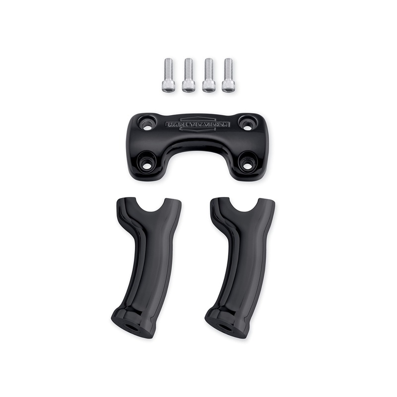 Harley Davidson 55900165 Softail Slim Pull Back Riser Kit KIT,H-BAR MTG/END,PULL BACK,RI