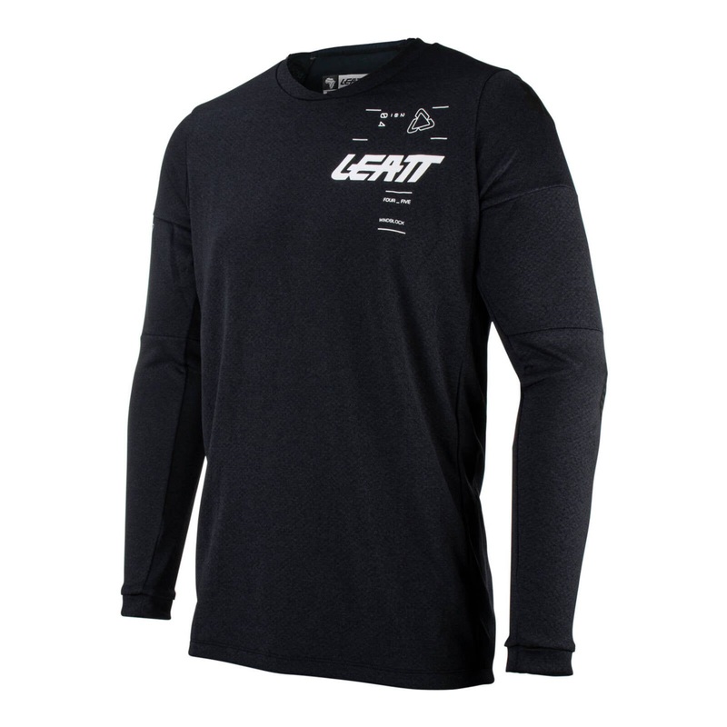 Leatt 4.5 WindBlock Jersey - Black