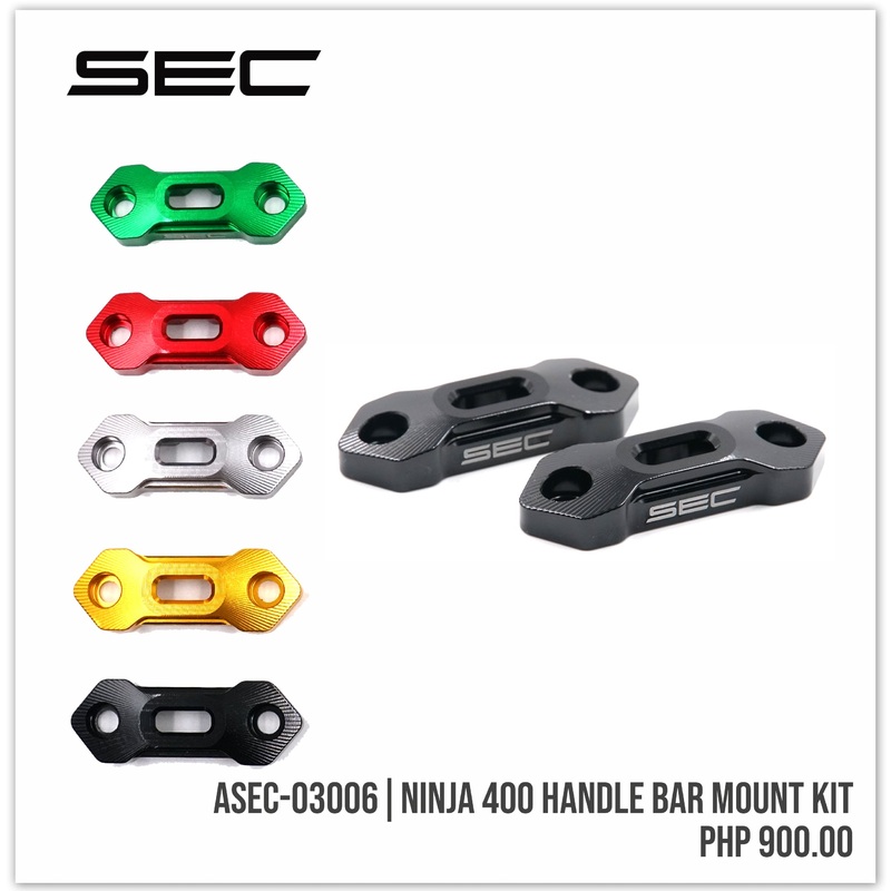 Ninja 400 Handle Bar Mount Kit