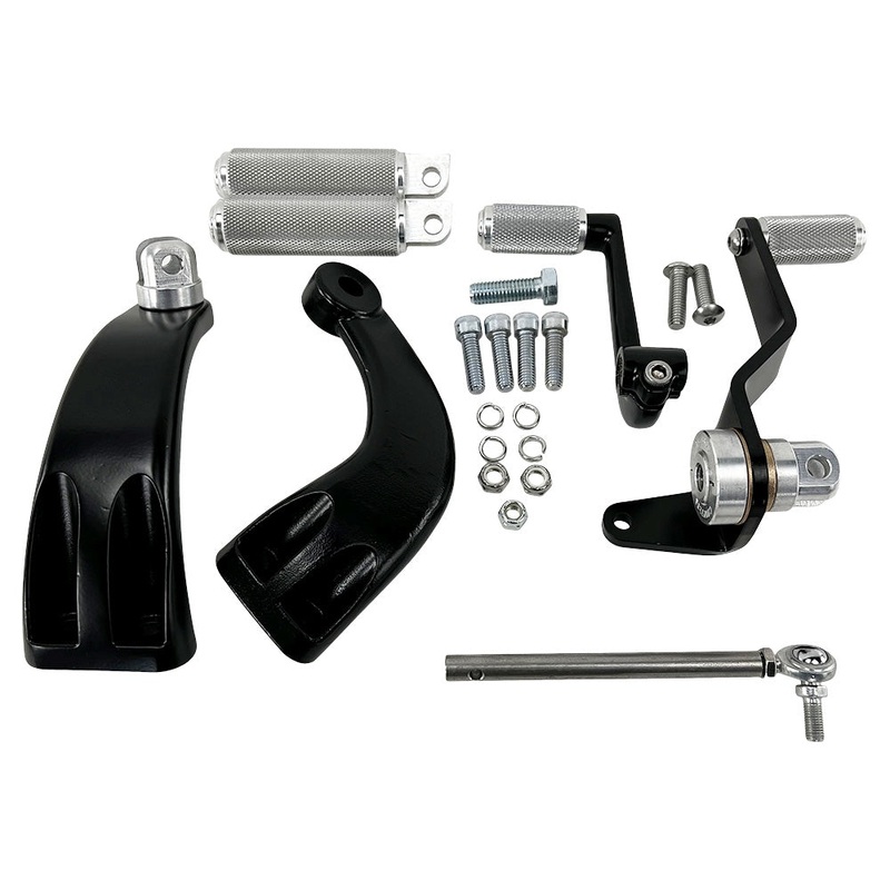 TC Bros. Sportster Mid Controls Kit fits 2014-2022