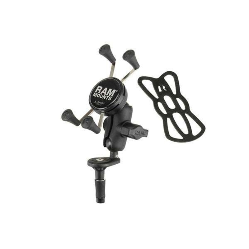 RAM Set - Fork Stem Mount X Grip Phone Cradle