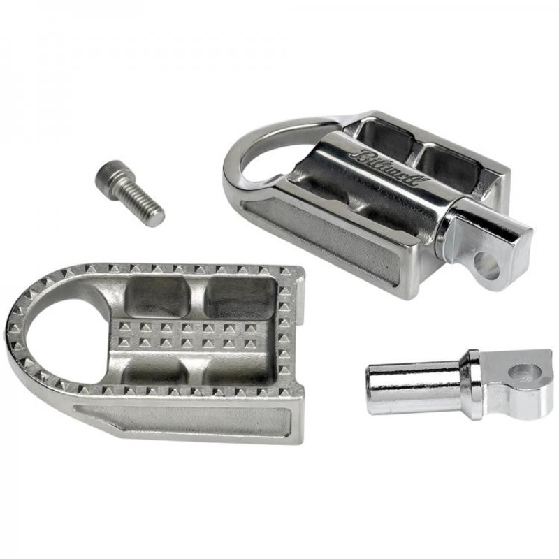 Biltwell Mushman Foot Pegs H-D - Polished