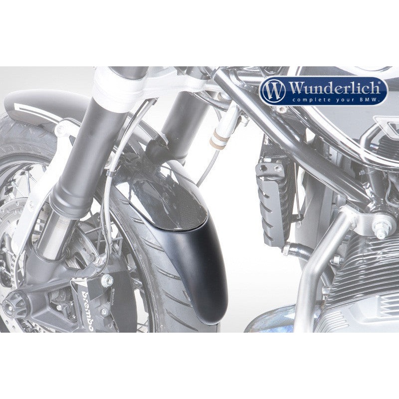 BMW R NineT Plastics - Front Fender Extender ( Matte Black)