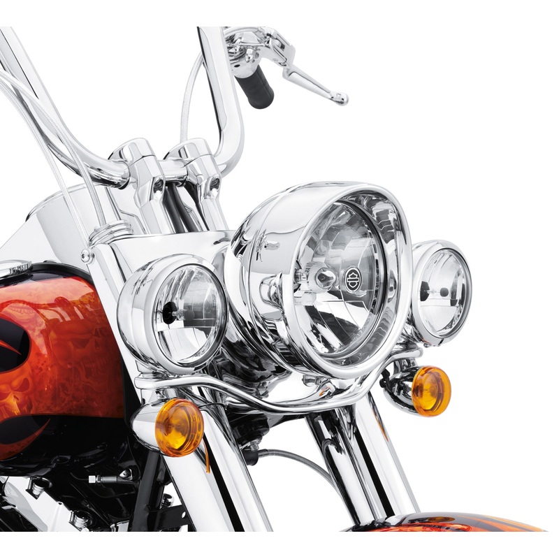 Harley Davidson 68669-05A Deluxe Auxiliary Lighting KIT-PASS/DRCTNL LAMP,DLX,FLSTF/DOM