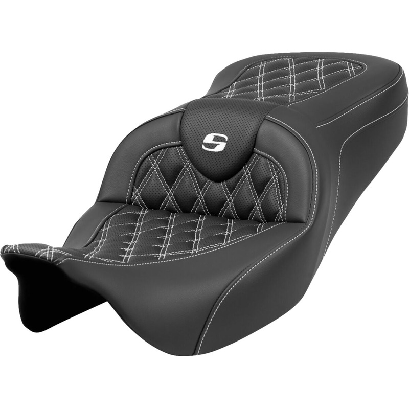 Roadsofa LS Seat, White Stitch - 08-23 Touring