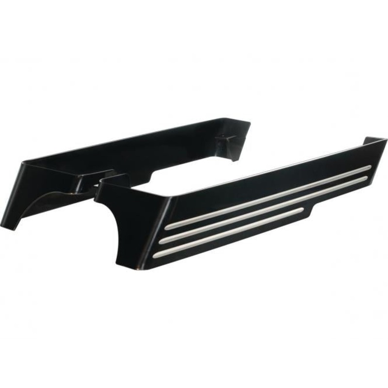 Saddlebag Extension Trim Dual exhaust cut outs