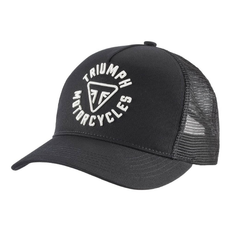 Taylor Embroidered Trucker Cap Black