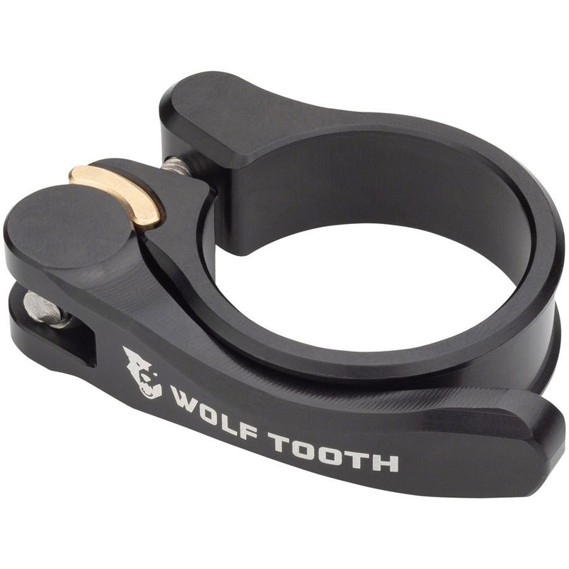 Wolf Tooth Components Quick Release Seatpost Clamp - 38.6mm Black