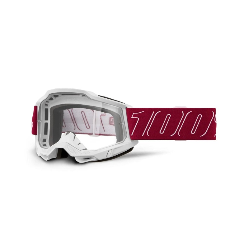 100% Accuri 2 Goggles Redline / Clear Lens