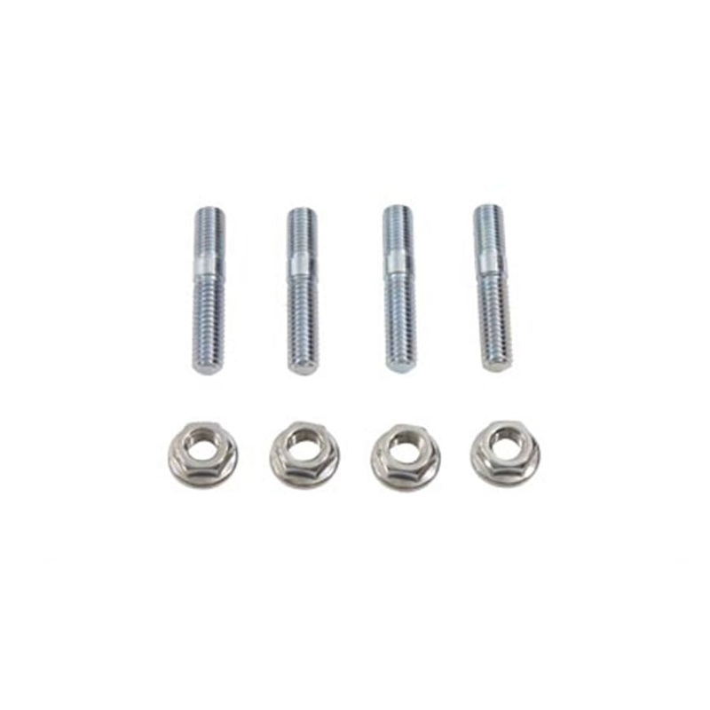 Wyatt Gatling Exhaust Port Stud and Nut Kit for Harley-Davidson Big Twin and Sportster