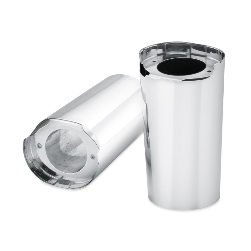 Harley Davidson 45600022 Chrome Upper Fork Slider Covers FORK SLIDER COVERS, CHROME