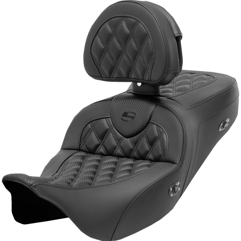 Roadsofa CF LS Heat With Driver's Backrest Seat - 08+ Touring