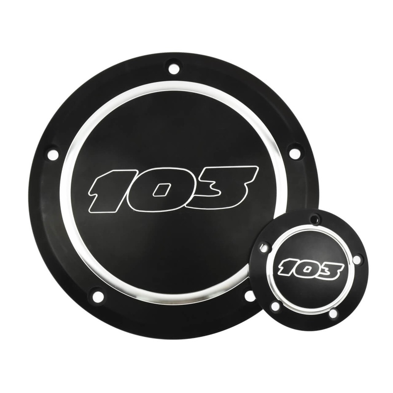 103 Derby Cover Timer Cover Point Cover for Harley Dyna 99-17 Softail Touring | Mactions