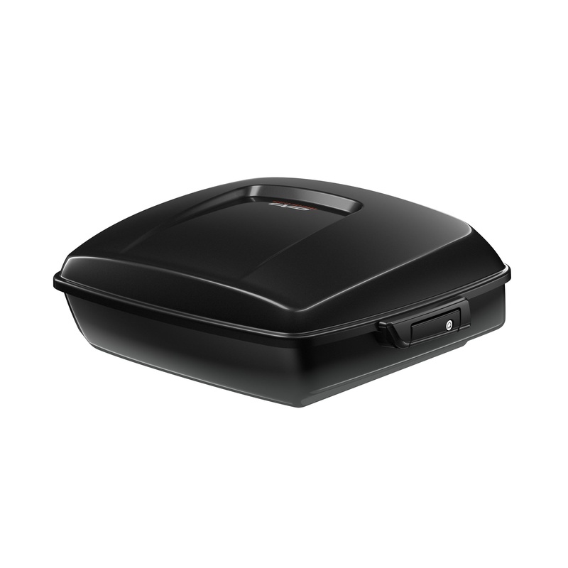 Harley-Davidson 53001189EZM Chopped Tour-Pak Luggage - Raven Fade