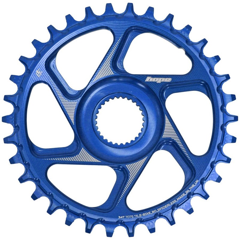 Hope Bosch Gen 4 eBike Chainring - 34t Blue