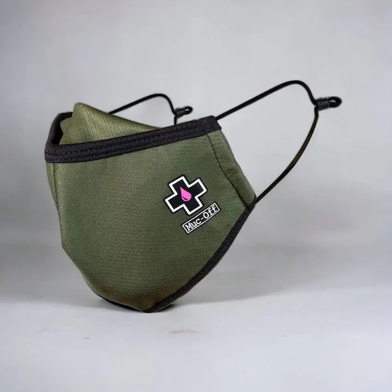 Muc-Off Reusable Face Mask Green