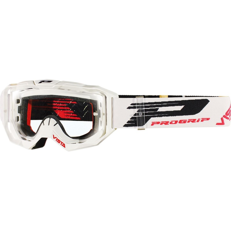Pro Grip Goggles Vista MX America Light Sensitive 3303 Clear / White