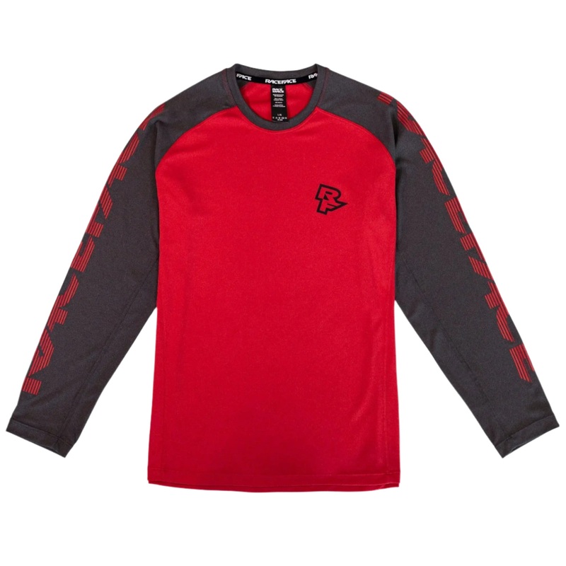Race Face Sendy Youth Long Sleeves Cycle Jersey Rouge