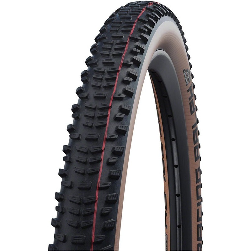 Schwalbe Racing Ralph Tire - 29 x 2.35 - Tubeless/Folding - Black/Tanwall - Evolution Super Race - Addix Speed