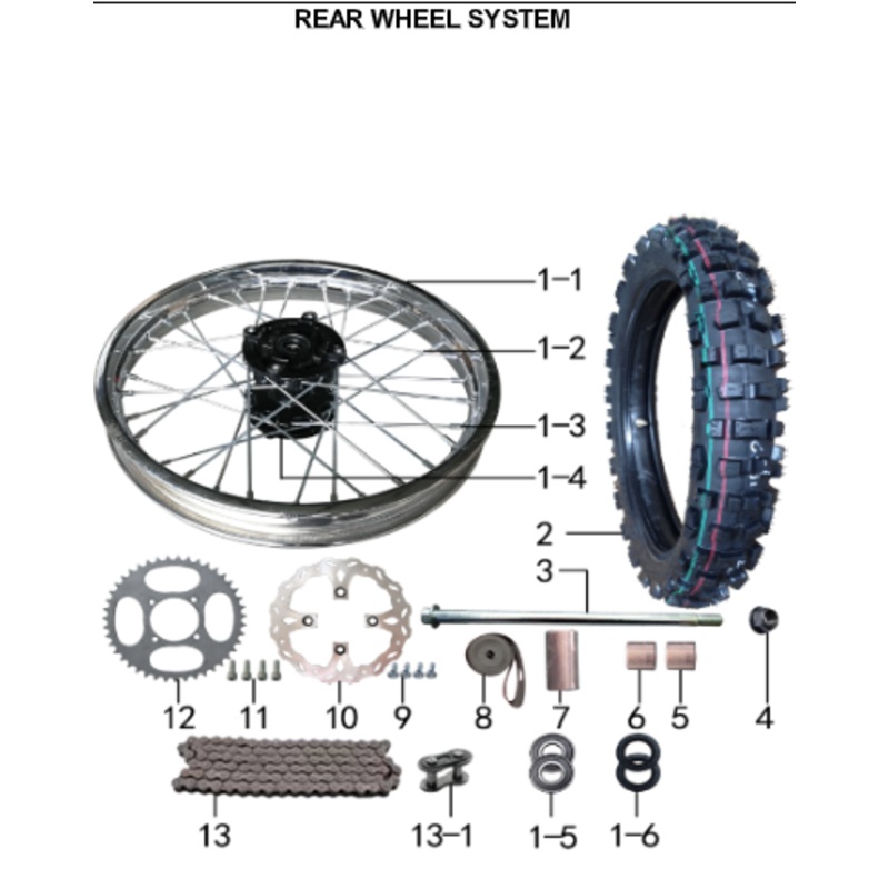 Seal - 230DH Gas Dirt Bike
