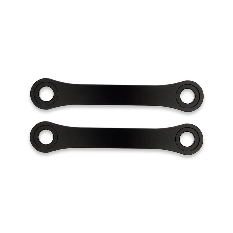 Black 3" Rear Suspension Lower Drop Bracket Link Kit Fit 1987-2007 Kawasaki KLR 650