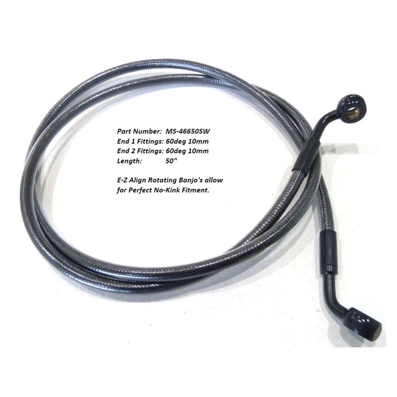 MS Cables - E-Z Align Brake Line :XL 2004-13