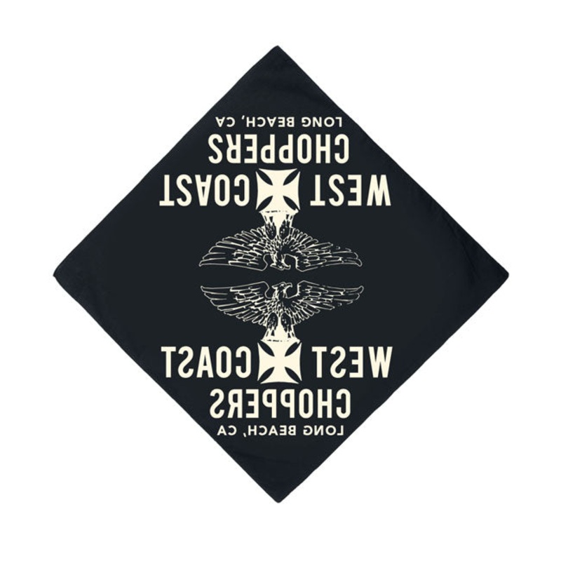 West Coast Choppers Eagle Bandana Black