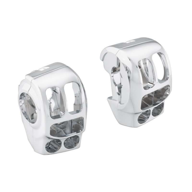 Harley Davidson 71500185 Chrome Switch Housing Kit SWITCH HOUSING,CHROME,TOURING