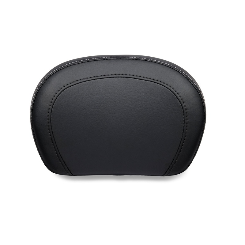 Harley Davidson 52300734 Top-Stitch Passenger Backrest Pad KIT,BKRST,OVAL,SMOOTH