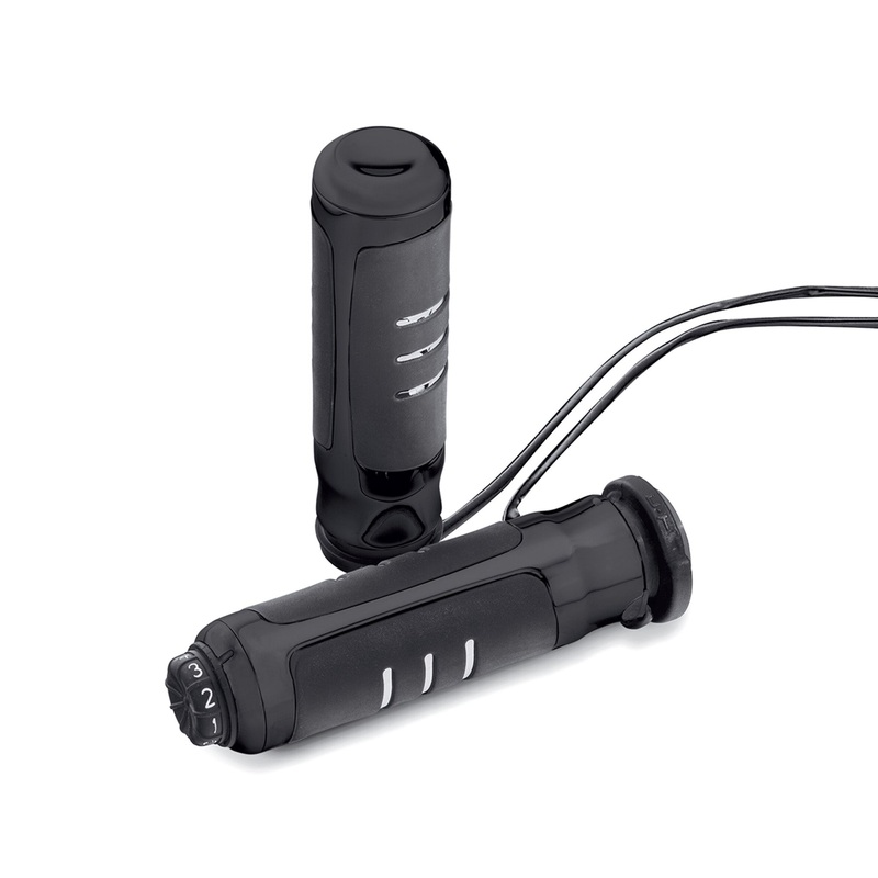 Harley Davidson 56100412 Streamliner Heated Hand Grips KIT,THROT/GRIP,HEATED,BLK