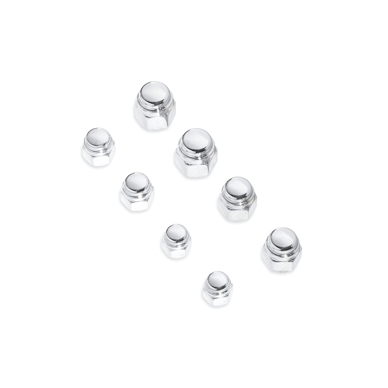 Harley Davidson 8064 Dome Hex Nuts DOME NUT, 3/8-16 UNC