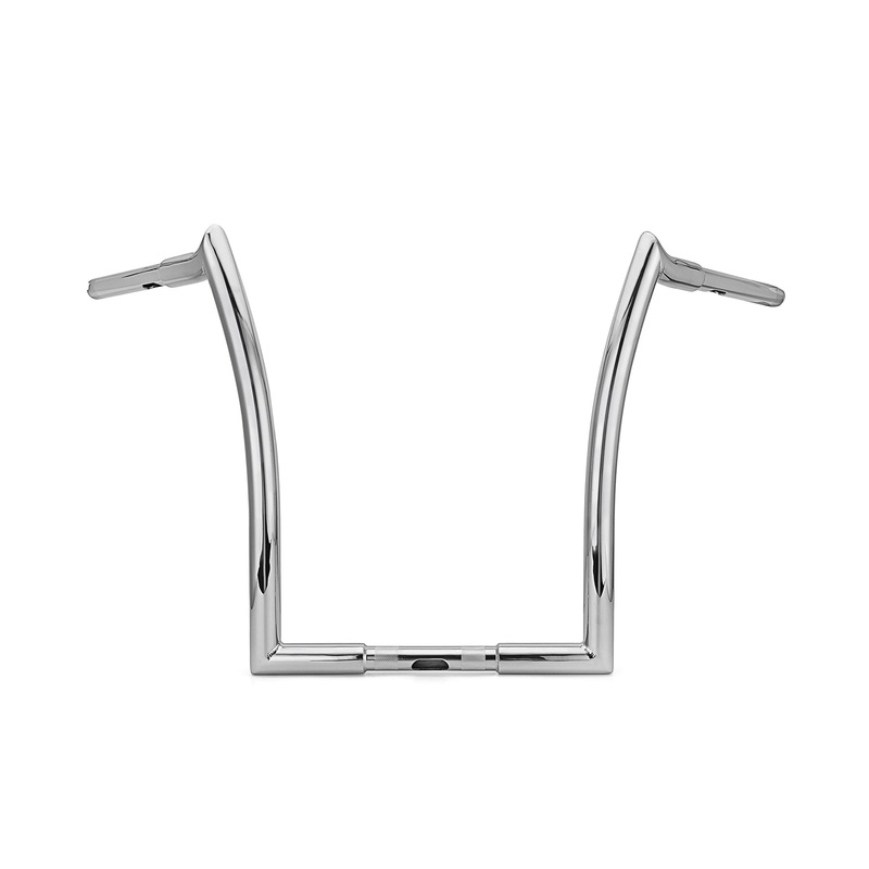 Harley Touring Road Glide Road King 10" Rise 1" Clamp Ape Hangers Bar Handlebar