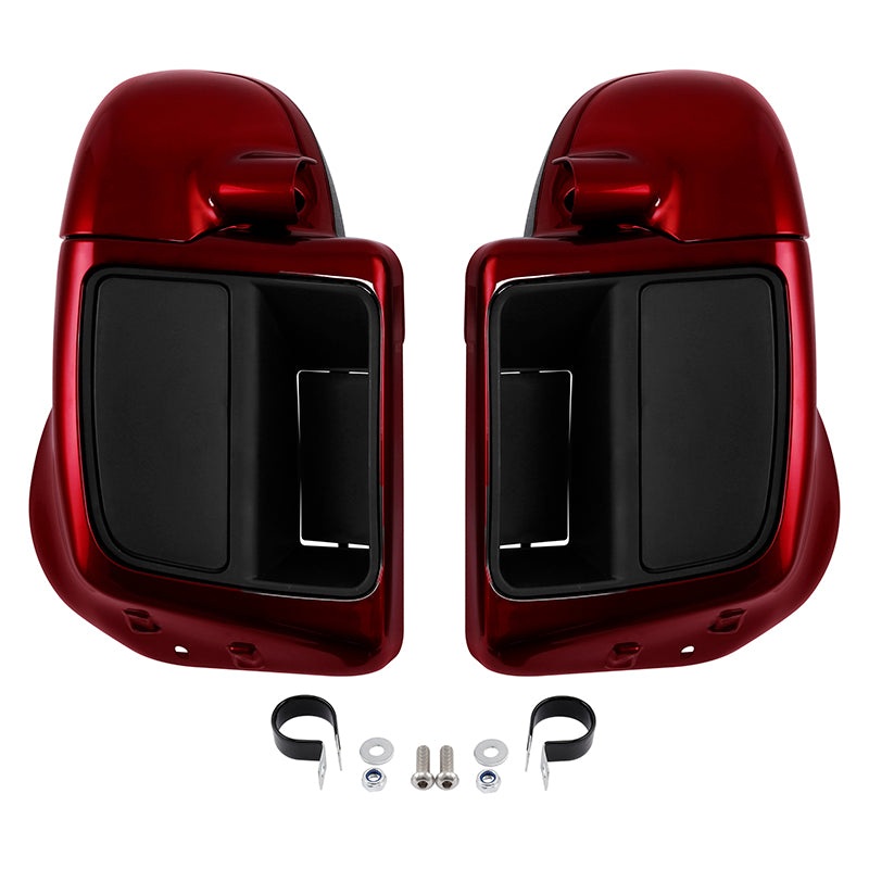 HR3 Velocity Red Sunglo 2016S Vented Lower Fairing Kit For Harley Touring models 2014-2024